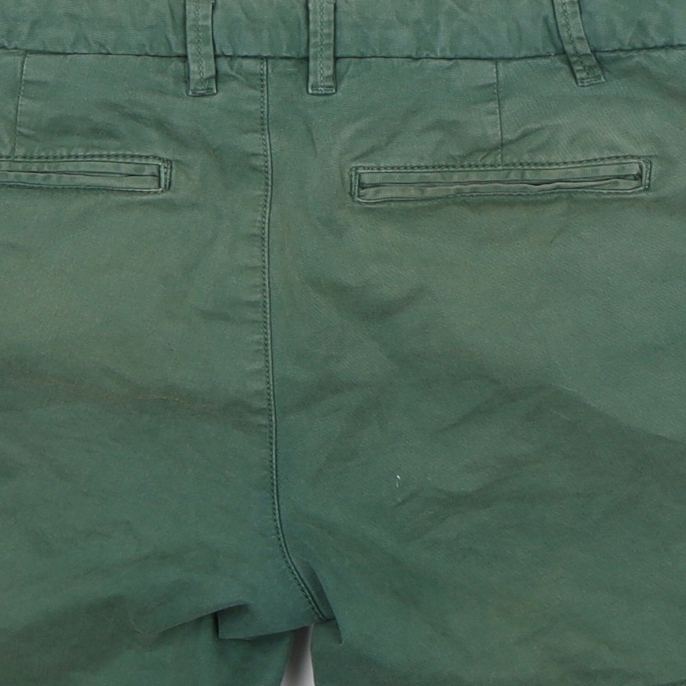 Fat Face Womens Green   Chino Shorts Size 8