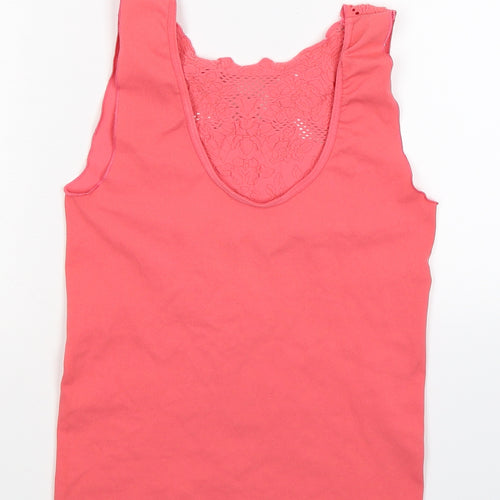 Preworn Womens Pink   Basic Tank Size XS