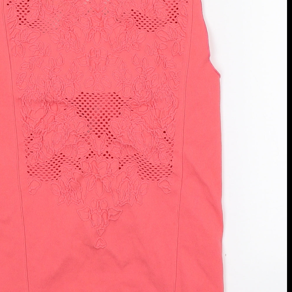 Preworn Womens Pink   Basic Tank Size XS