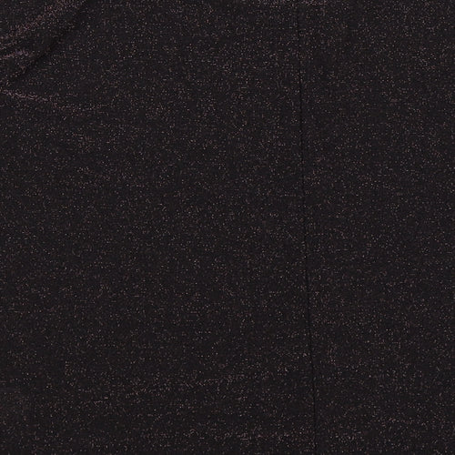 Warehouse Womens Black   Basic T-Shirt Size 14