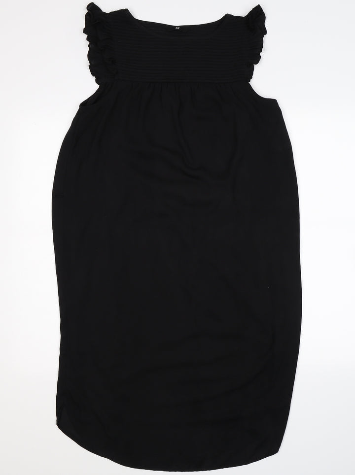 H&M Womens Black   Fit & Flare  Size 12