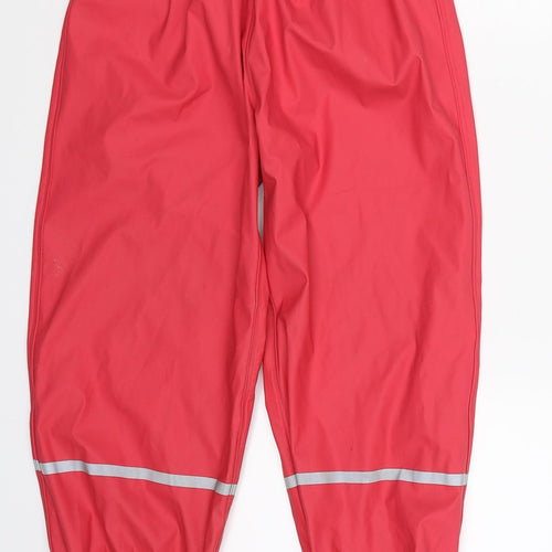 Lupilu Girls Pink   Rain Trousers Trousers Size 5-6 Years