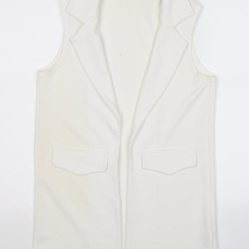 Cameo Rose Womens White   Jacket Blazer Size 12