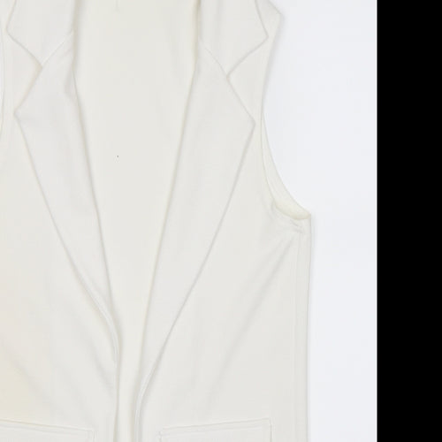 Cameo Rose Womens White   Jacket Blazer Size 12