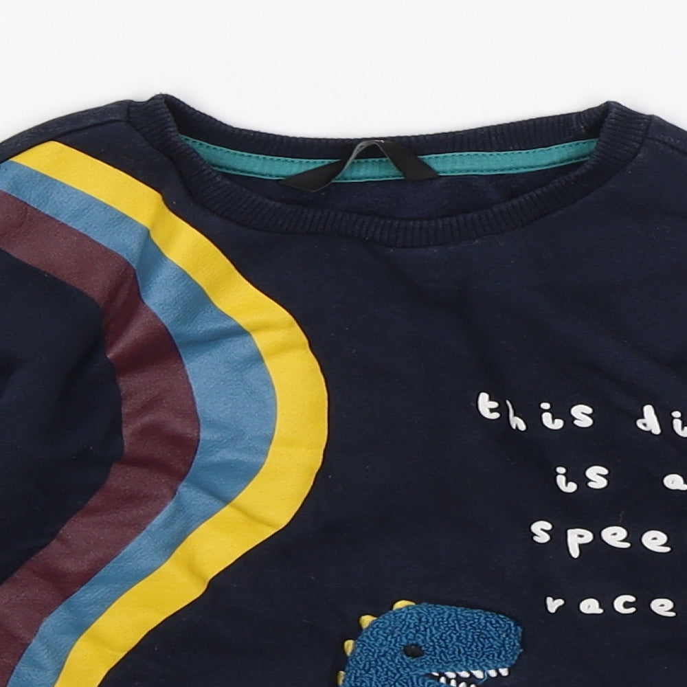 George Boys Blue   Pullover Sweatshirt Size 3-4 Years