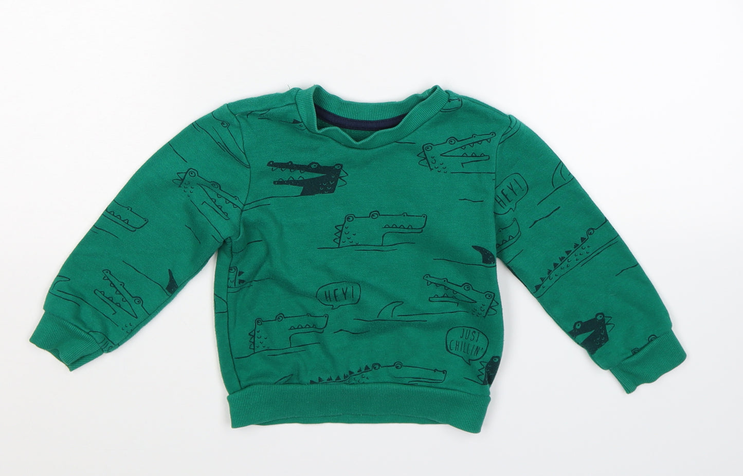 Primark Baby Green   Pullover Jumper Size 12-18 Months