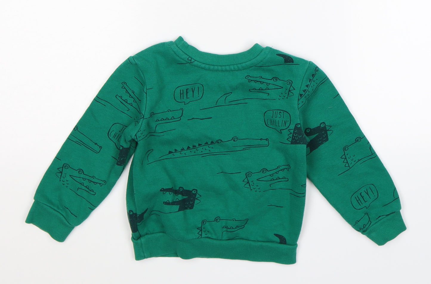 Primark Baby Green   Pullover Jumper Size 12-18 Months