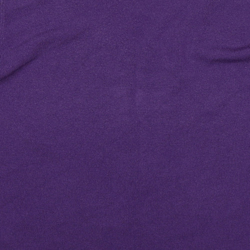 Bonmarché Womens Purple  Knit Pullover Jumper Size 14