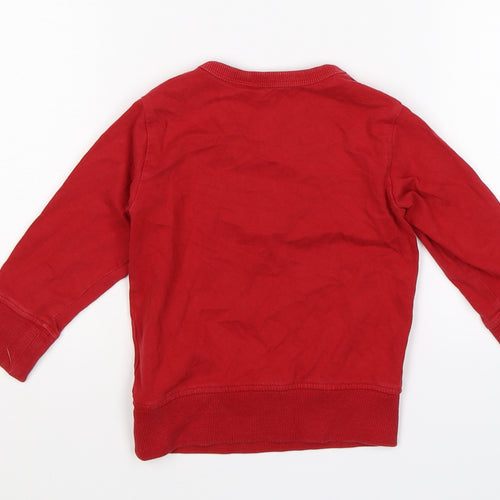 NEXT Baby Red   Pullover Jumper Size 12-18 Months