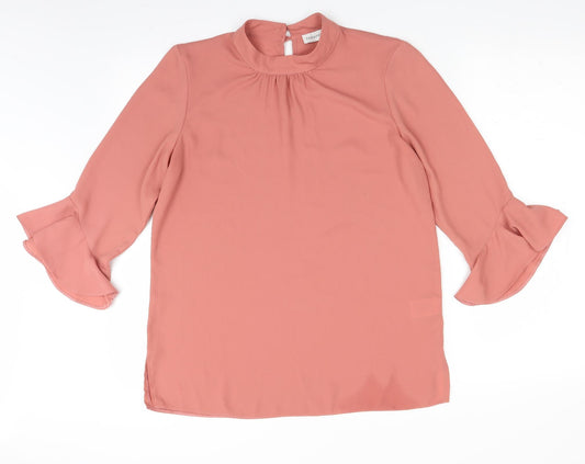 Front view of Paraphrase women’s red camisole blouse, size M