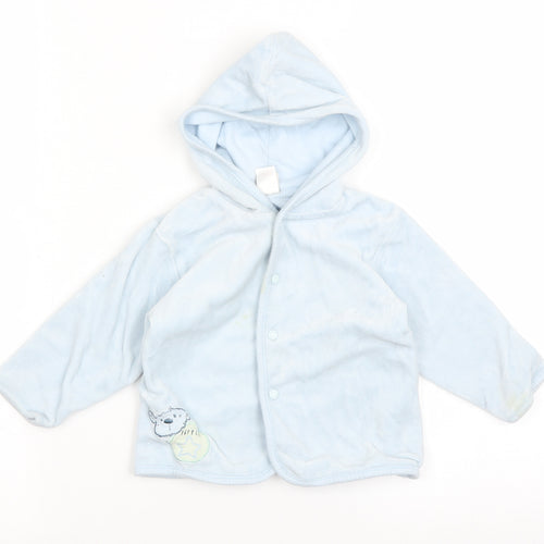 Little bundle Baby Blue   Jacket  Size 9-12 Months