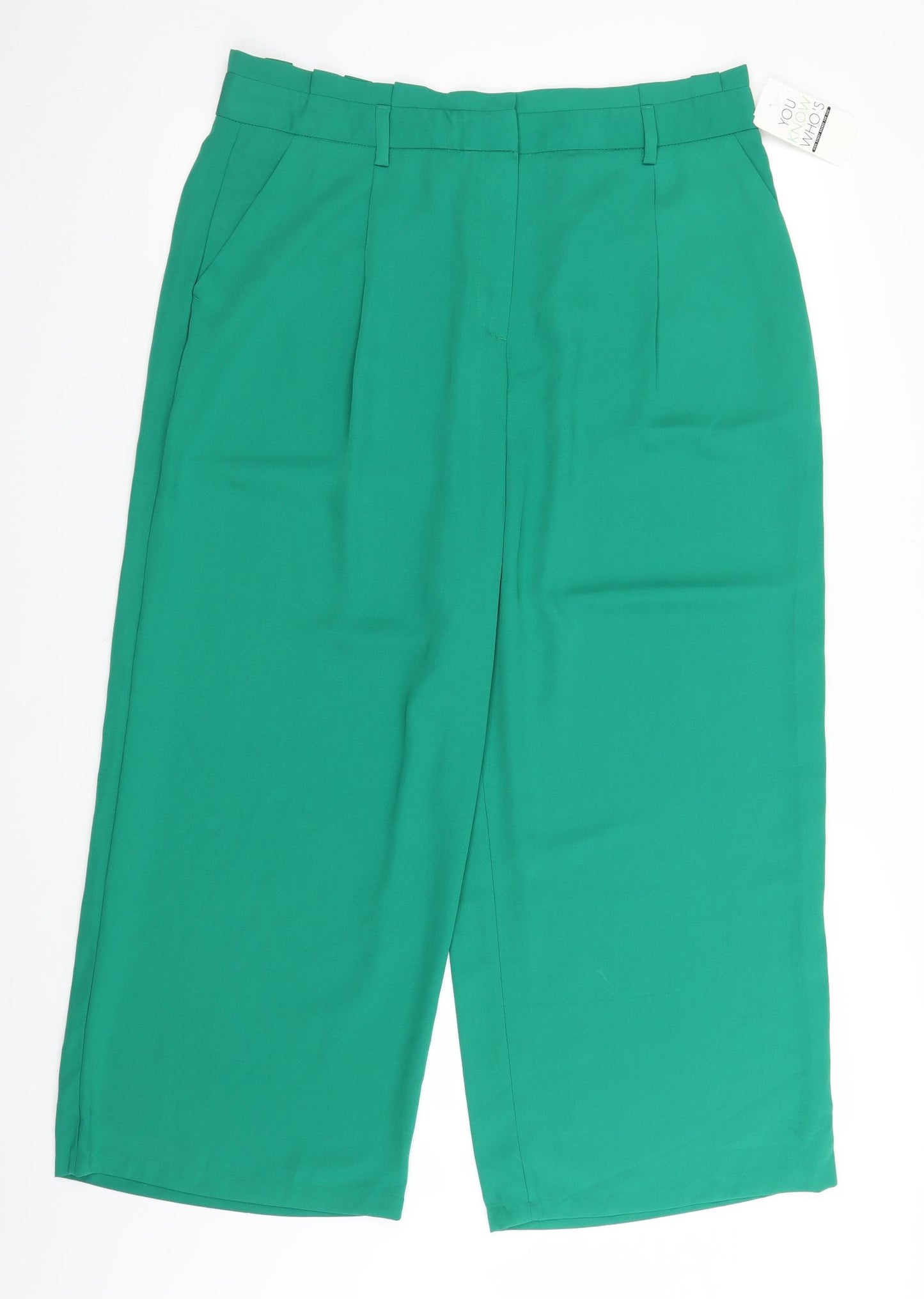 F&F Womens Green   Trousers  Size 16 L20.5 in