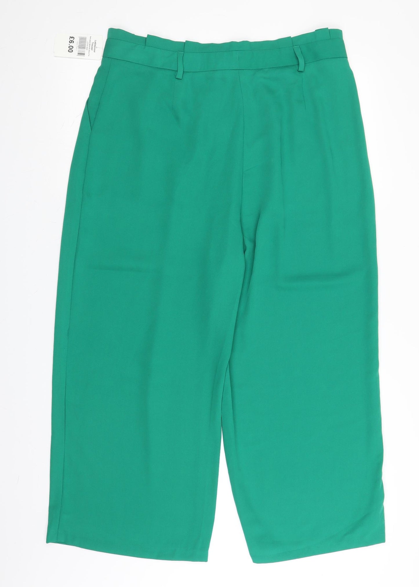 F&F Womens Green   Trousers  Size 16 L20.5 in