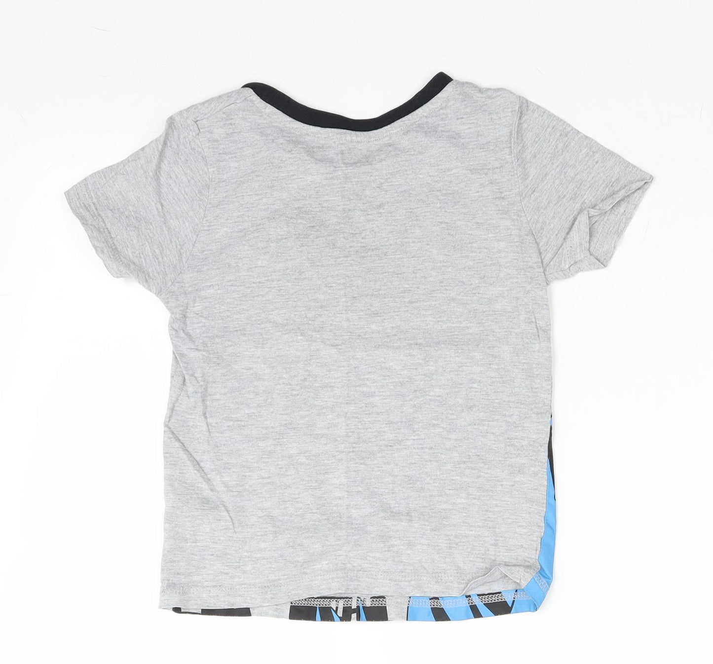 George Boys Grey   Basic T-Shirt Size 4-5 Years  - BATMAN