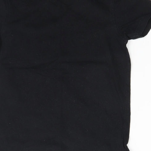 George Boys Black   Basic T-Shirt Size 4-5 Years  - legit gamer