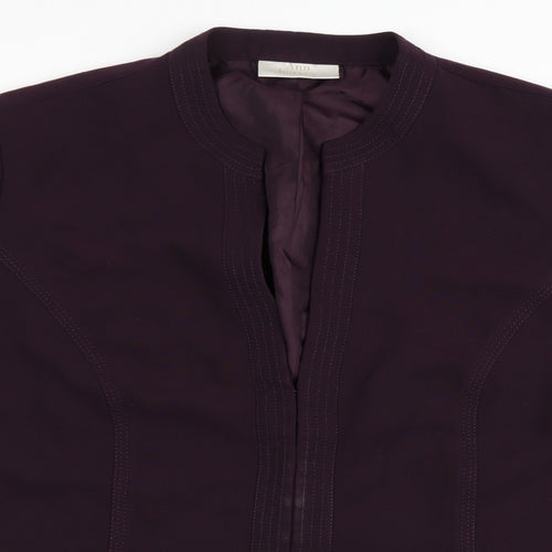Ann Harvey Womens Purple   Jacket Blazer Size 28