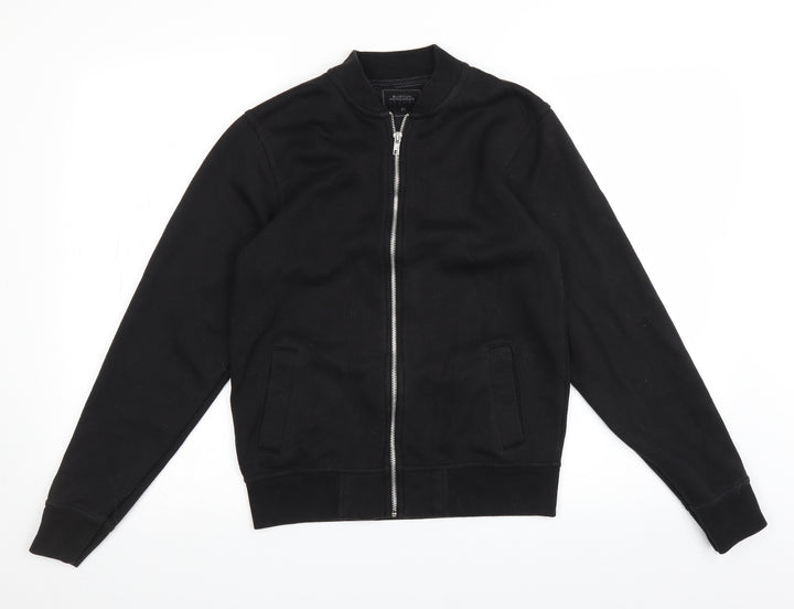 Burton Mens Black   Full Zip Sweatshirt Size XS