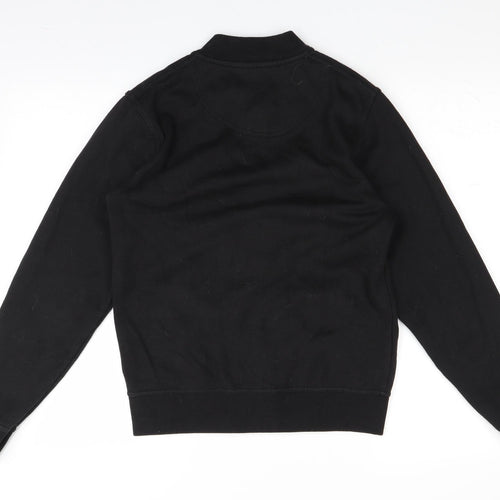 Burton Mens Black   Full Zip Sweatshirt Size XS