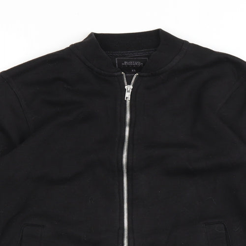 Burton Mens Black   Full Zip Sweatshirt Size XS
