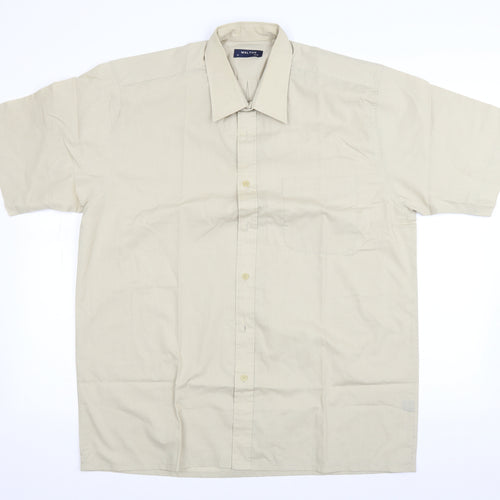 Walton Mens Beige    Button-Up Size XL