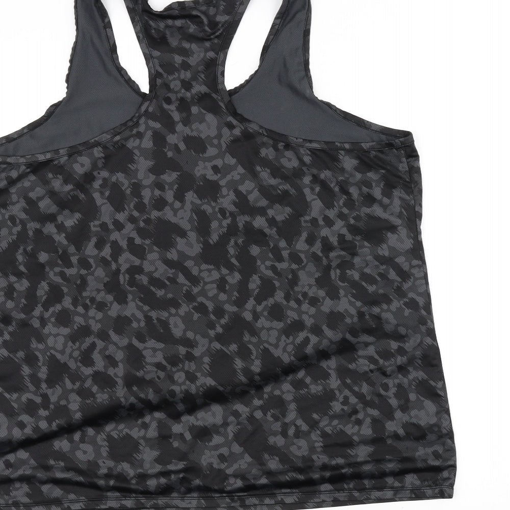 coutuxe Womens Black   Basic Tank Size XL