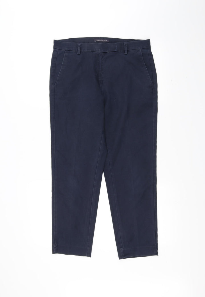 Marks and Spencer Womens Blue   Skinny Jeans Size 12 L24 in