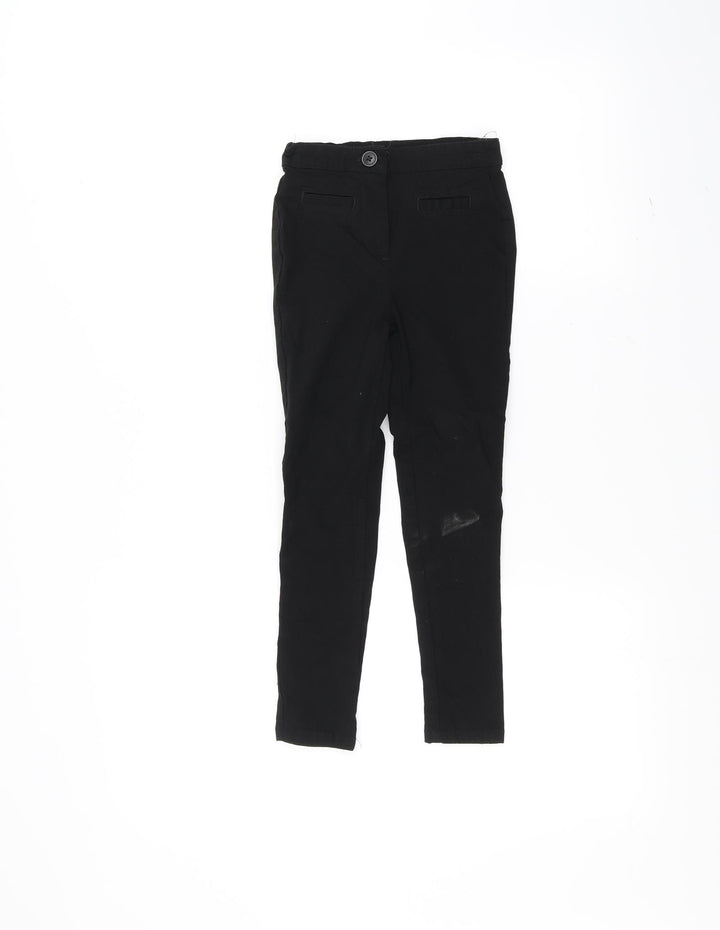 NEXT Girls Black   Straight Jeans Size 7 Years