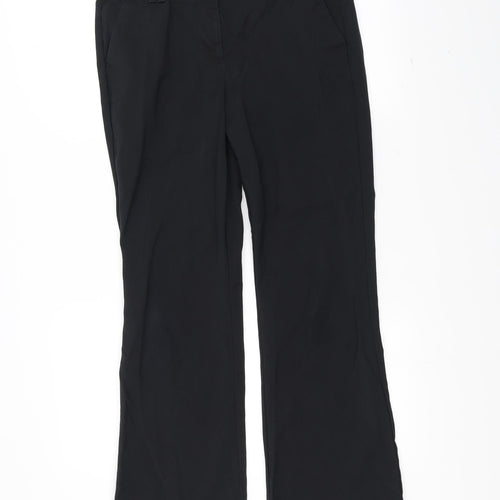 NEXT Womens Black   Trousers  Size 12 L29 in