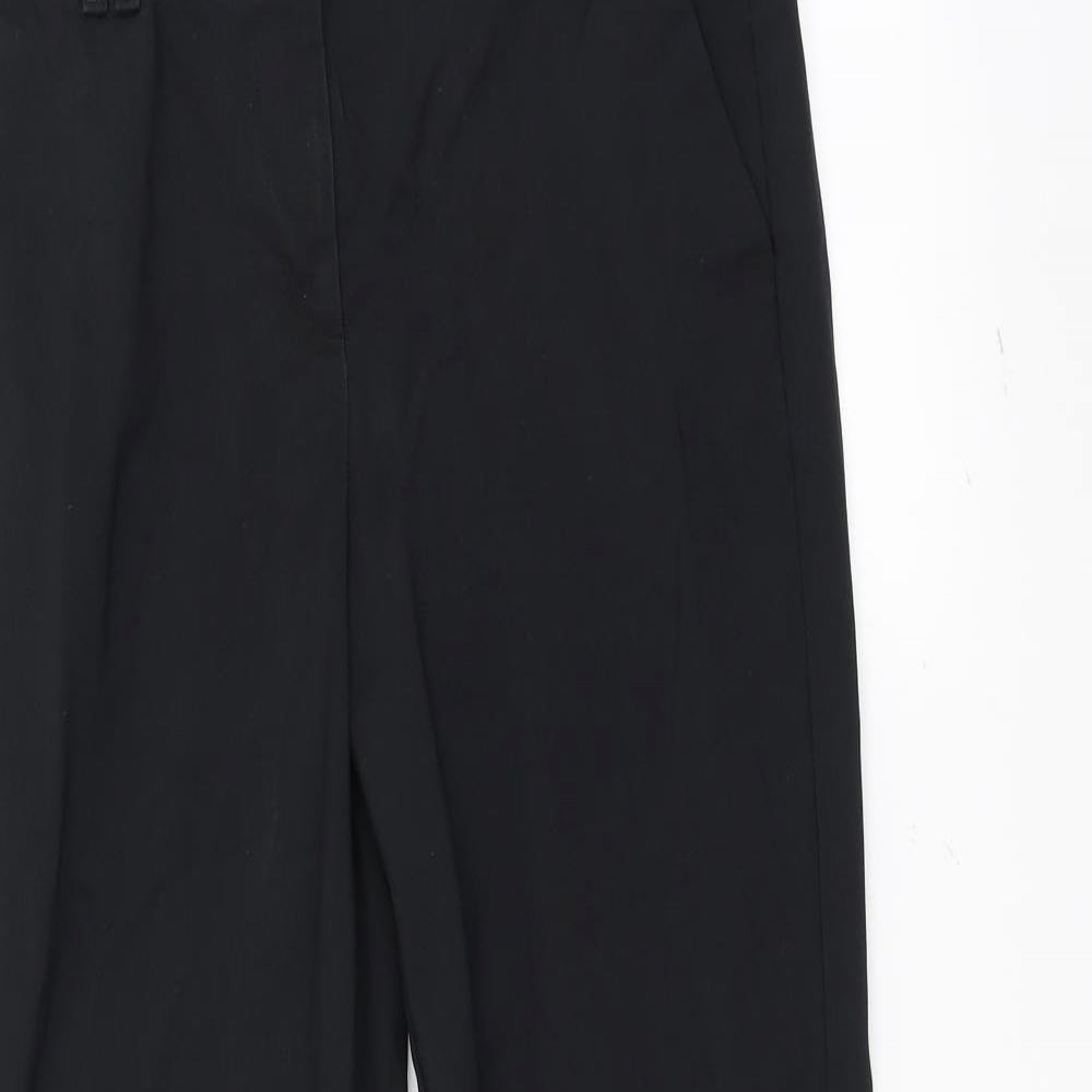 NEXT Womens Black   Trousers  Size 12 L29 in