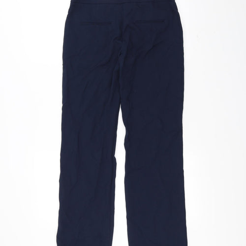 oodji Womens Blue   Trousers  Size 10 L29 in