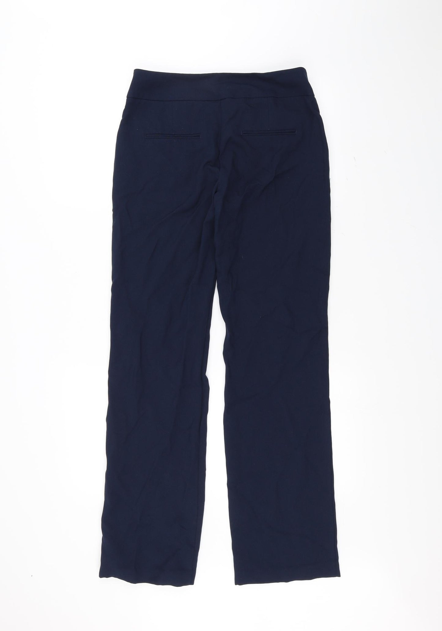 oodji Womens Blue   Trousers  Size 10 L29 in