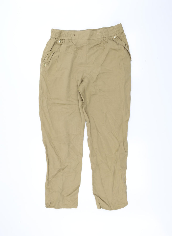 Cortefiel Mens Brown   Trousers  Size L L26 in