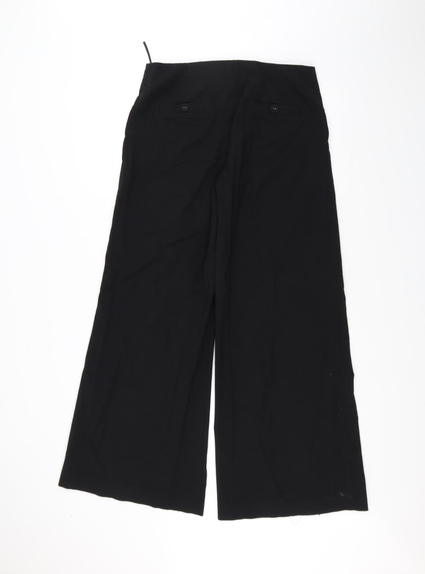 NEXT Womens Black   Trousers  Size 12 L28 in