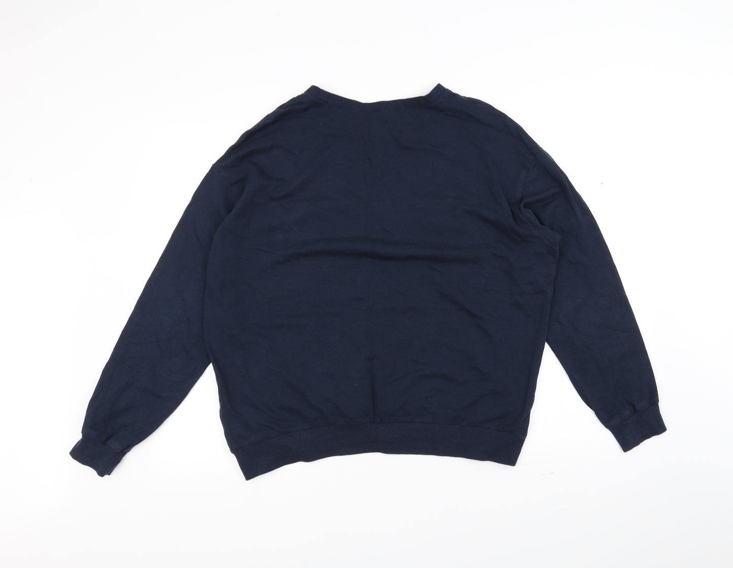 H&M Womens Blue   Pullover Jumper Size XL