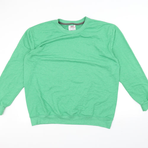 Anvil Womens Green   Pullover Jumper Size XL