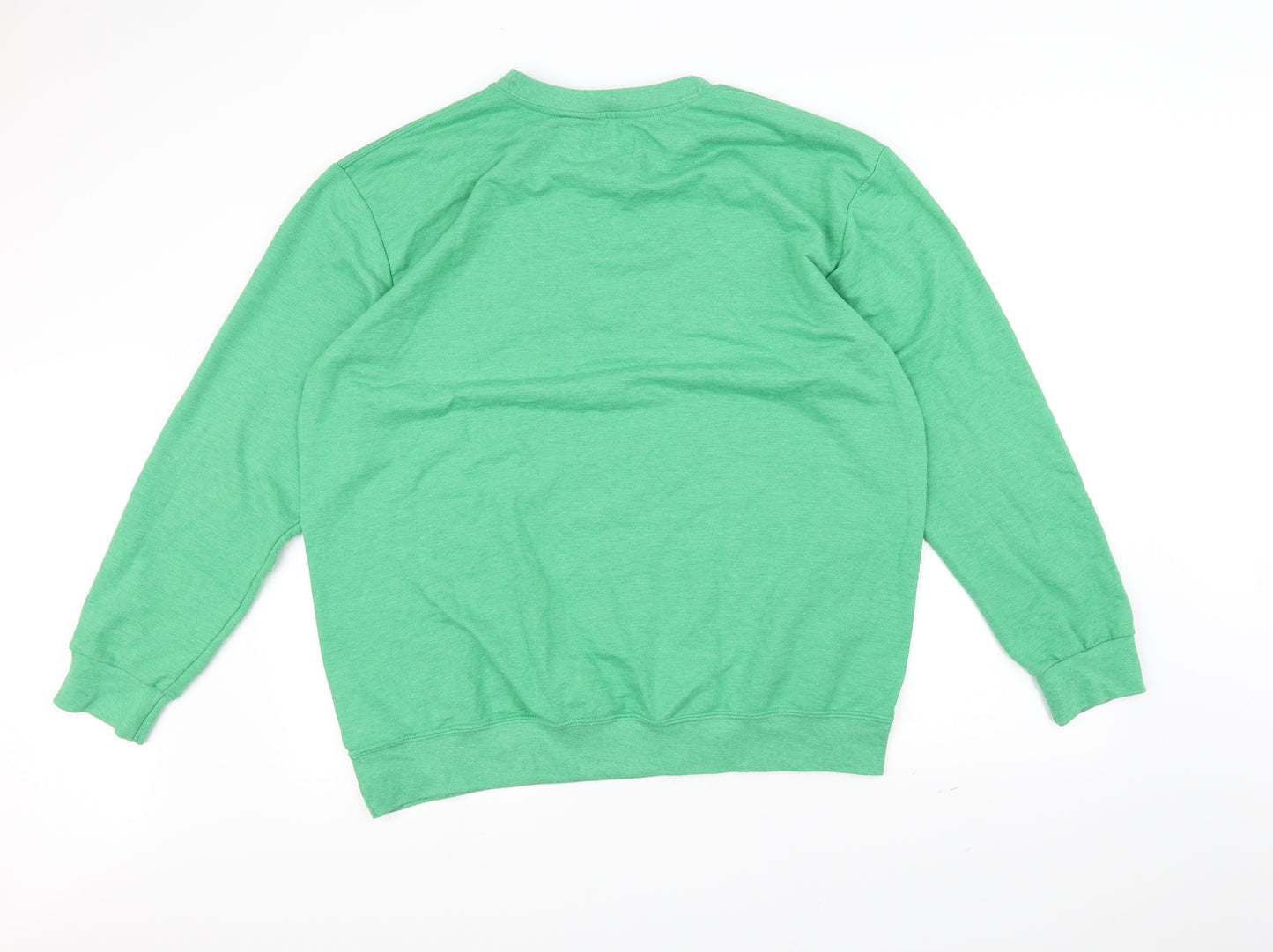 Anvil Womens Green   Pullover Jumper Size XL