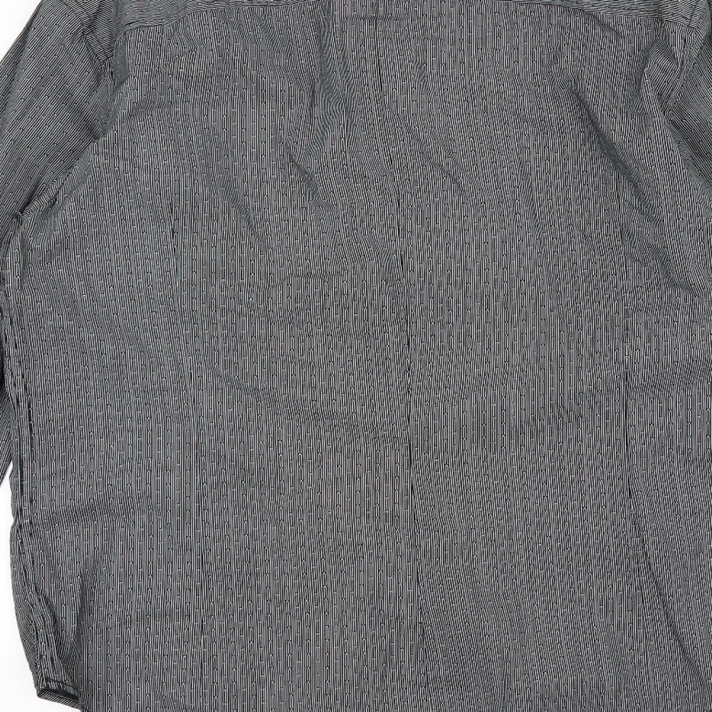 Diesel Mens Black    Dress Shirt Size XL