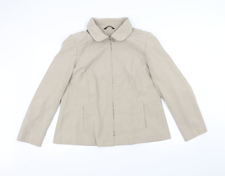 BM Womens White Jacket Size 18