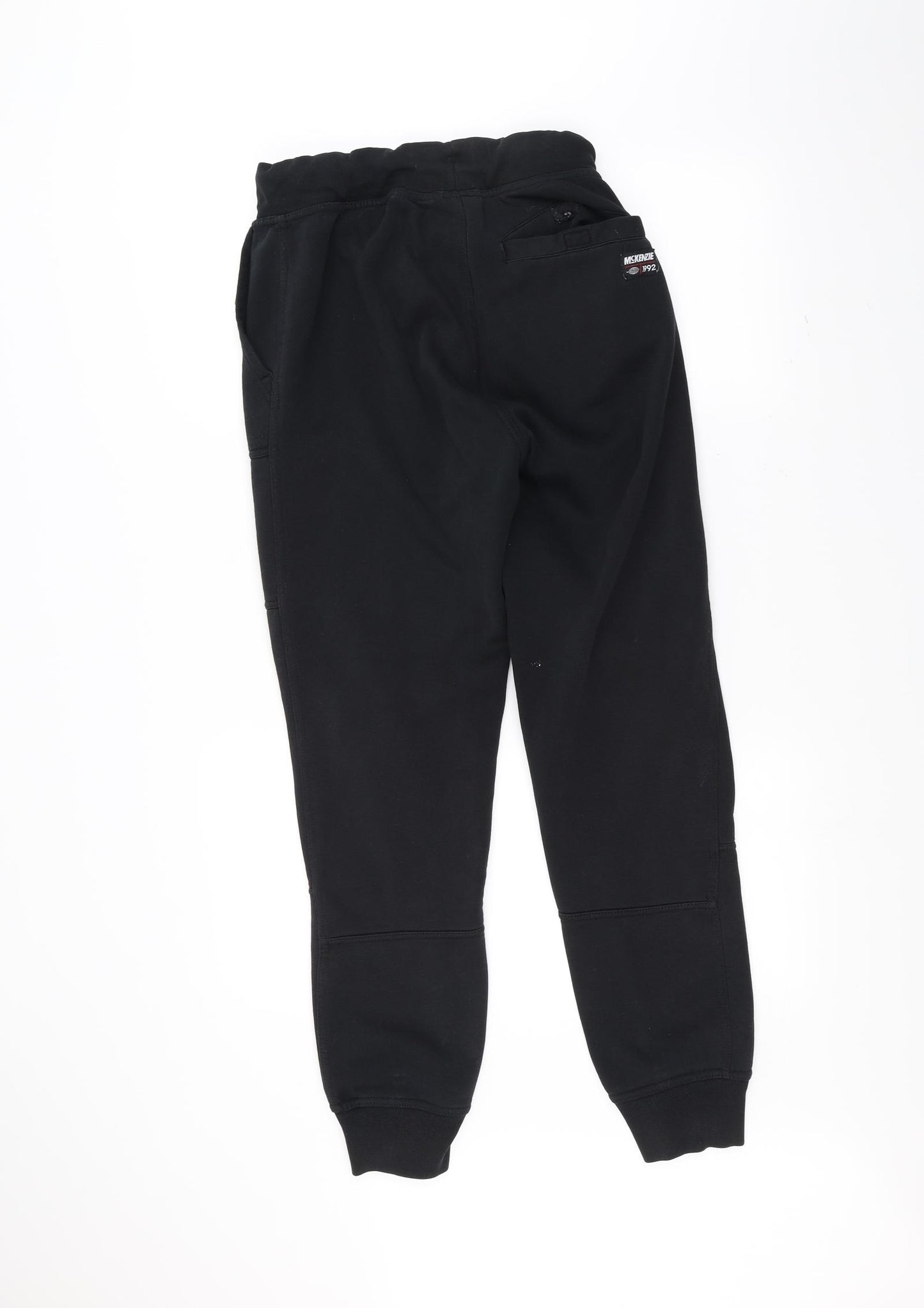 McKenzie Mens Black   Sweatpants Trousers Size L L27 in