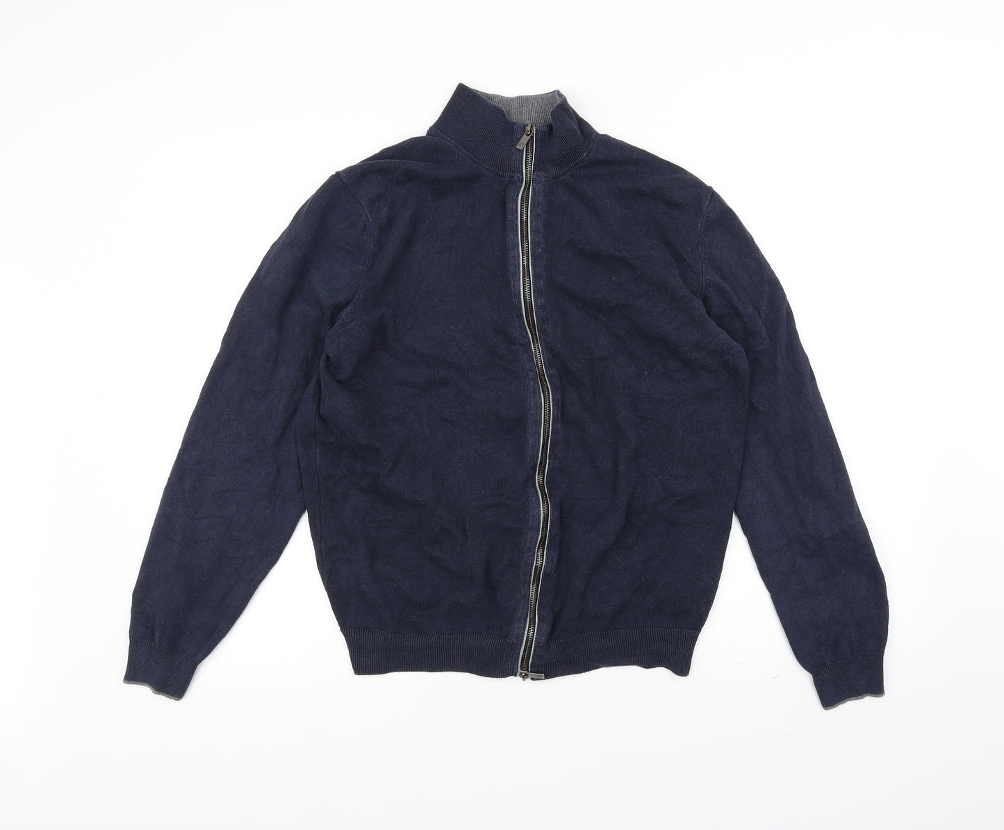 Massimo Dutti Mens Blue   Jacket  Size L