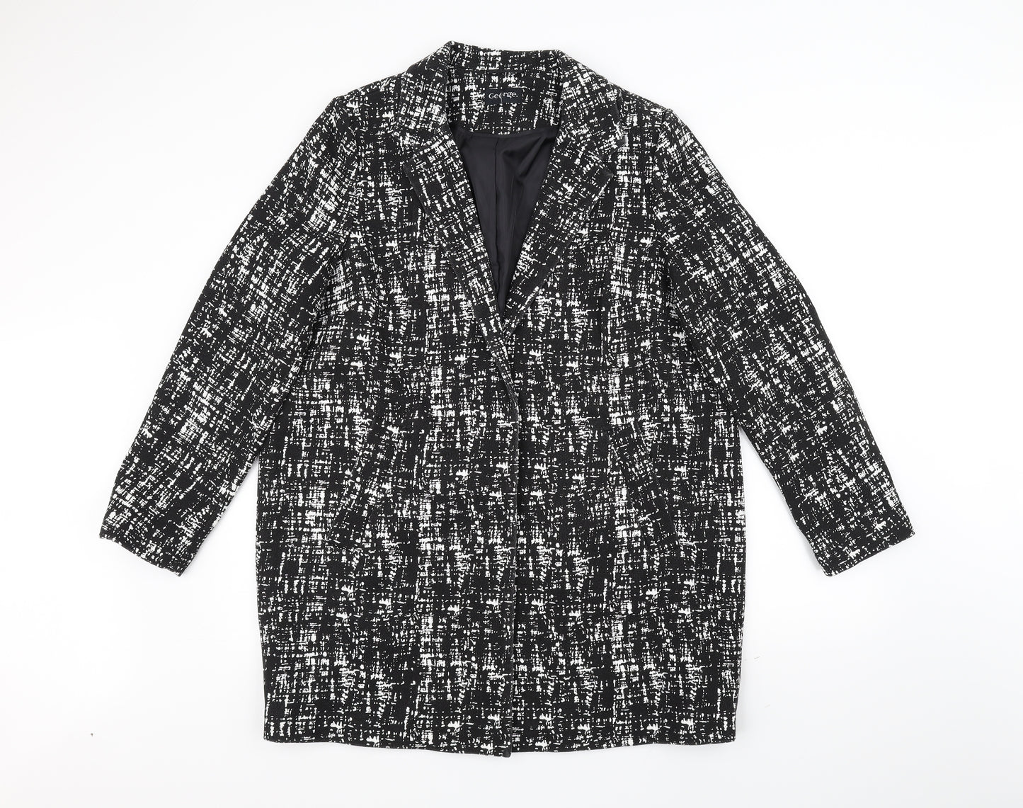 George Womens Black   Jacket  Size 16