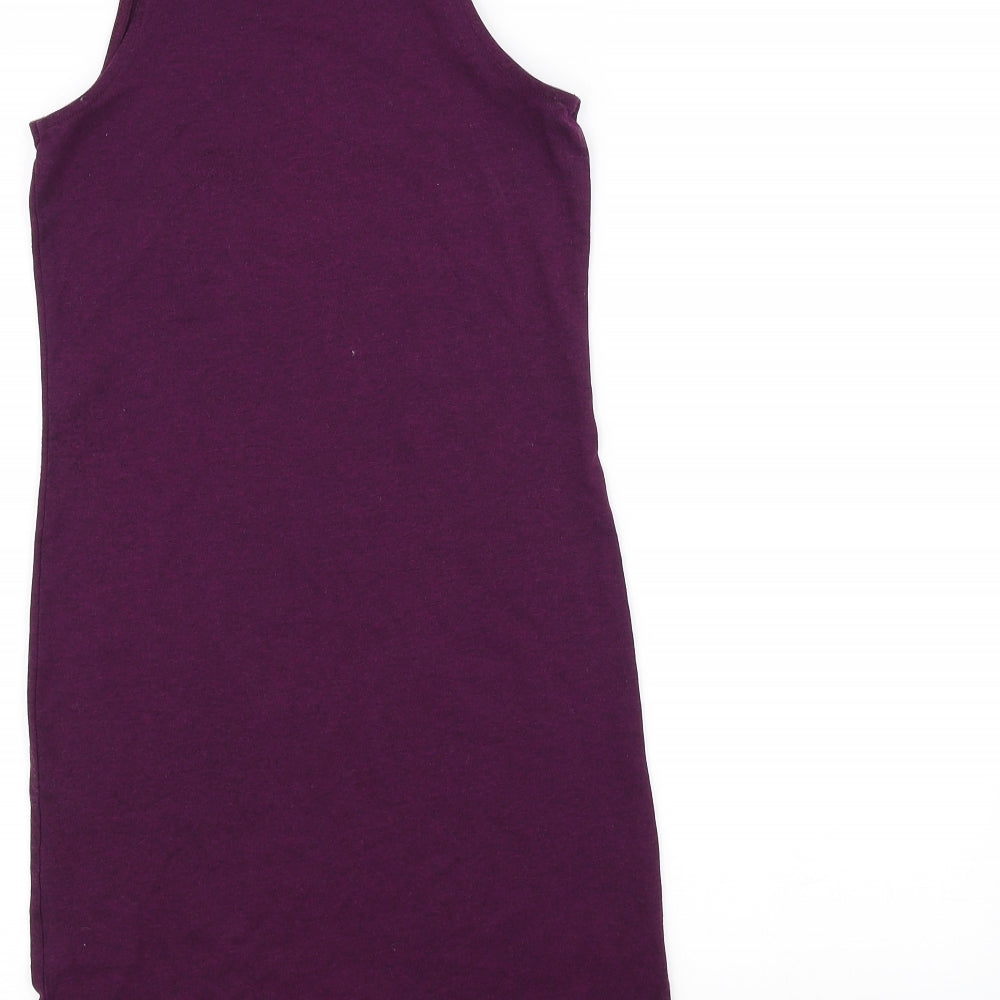 H&M Womens Purple   Pencil Dress  Size S