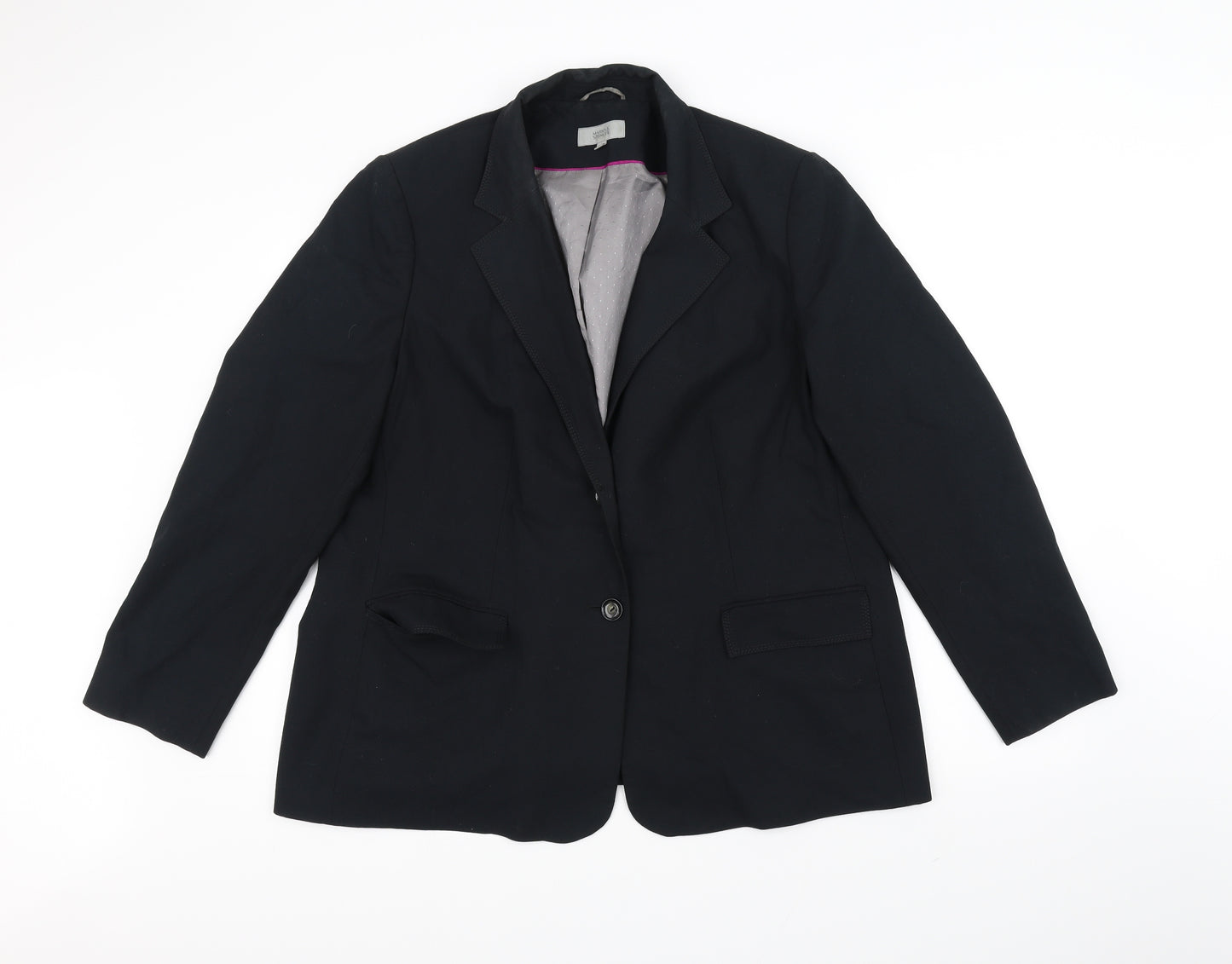 Marks and Spencer Womens Black   Jacket  Size 20