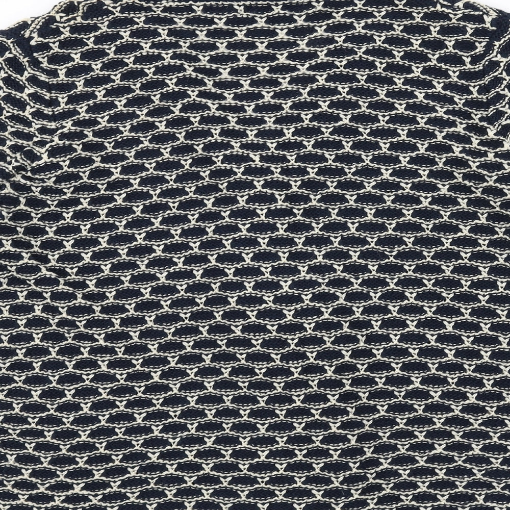 George Womens Blue  Knit Jacket Coatigan Size 18