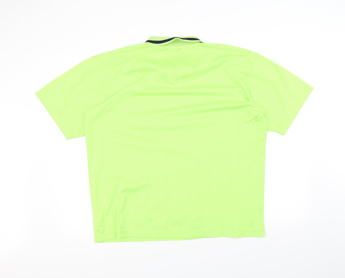 Athletic Sports Mens Yellow    Polo Size M