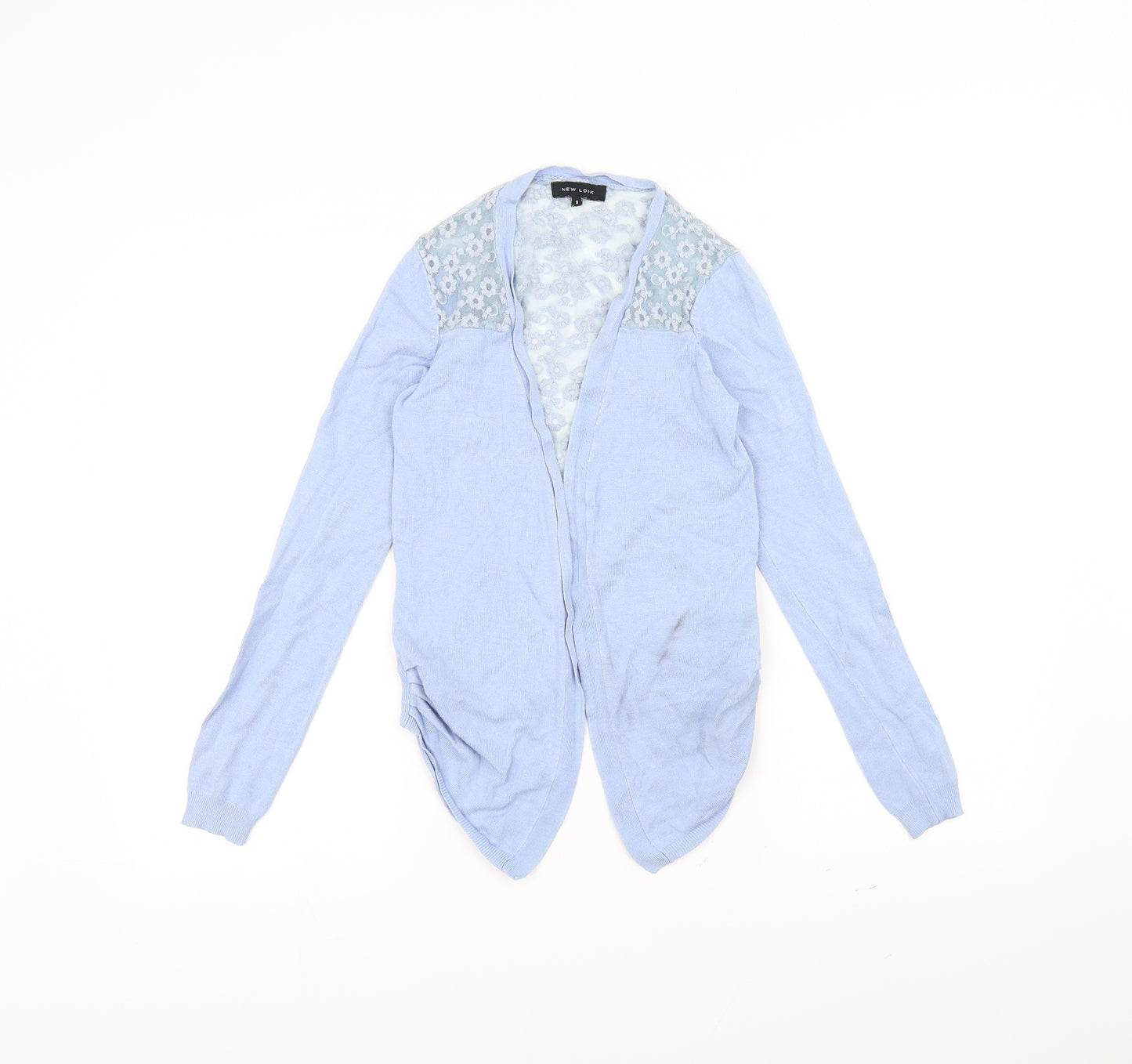 New Look Womens Blue   Cardigan Jumper Size 8