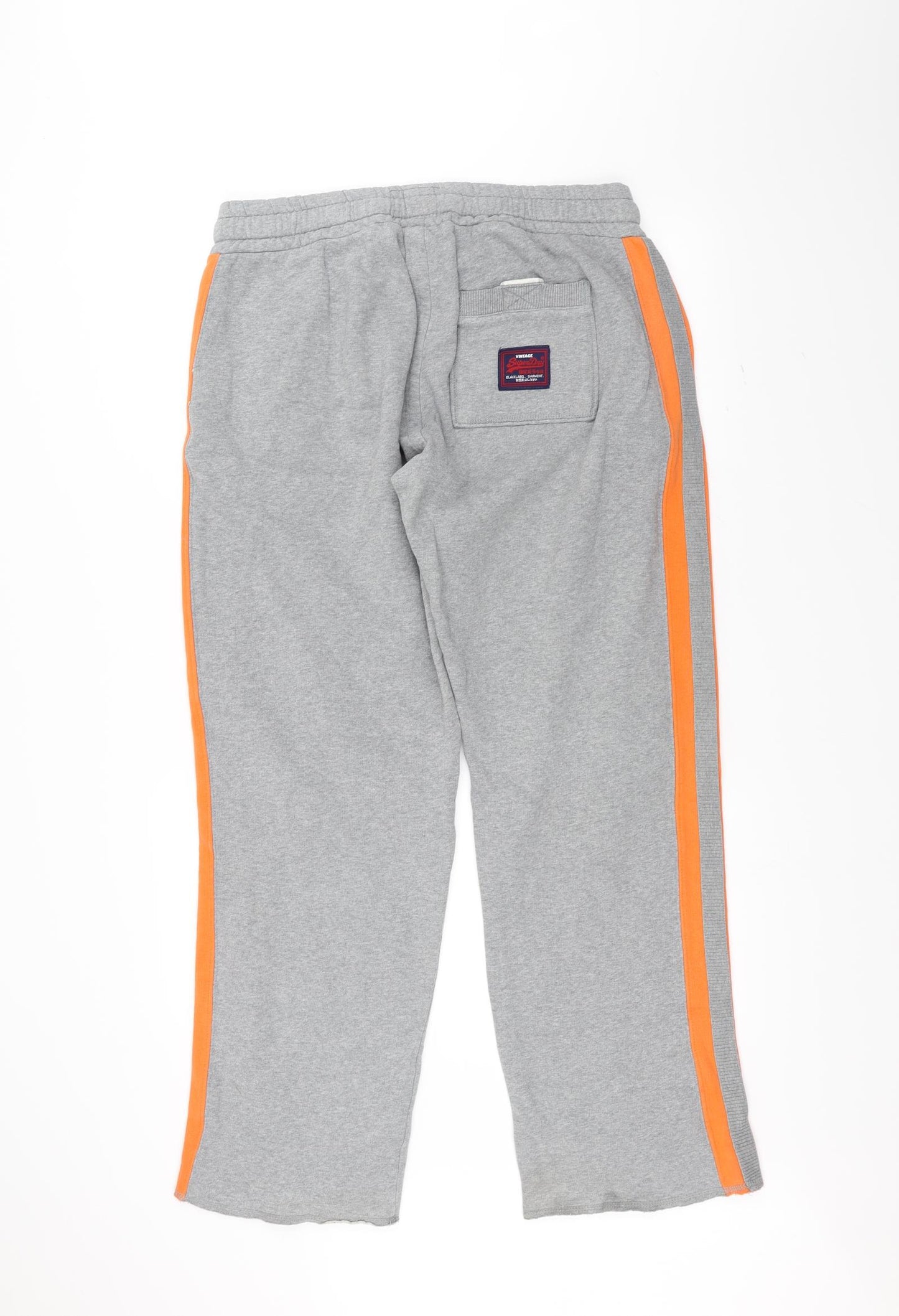 Superdry Mens Grey   Sweatpants Trousers Size L L29 in