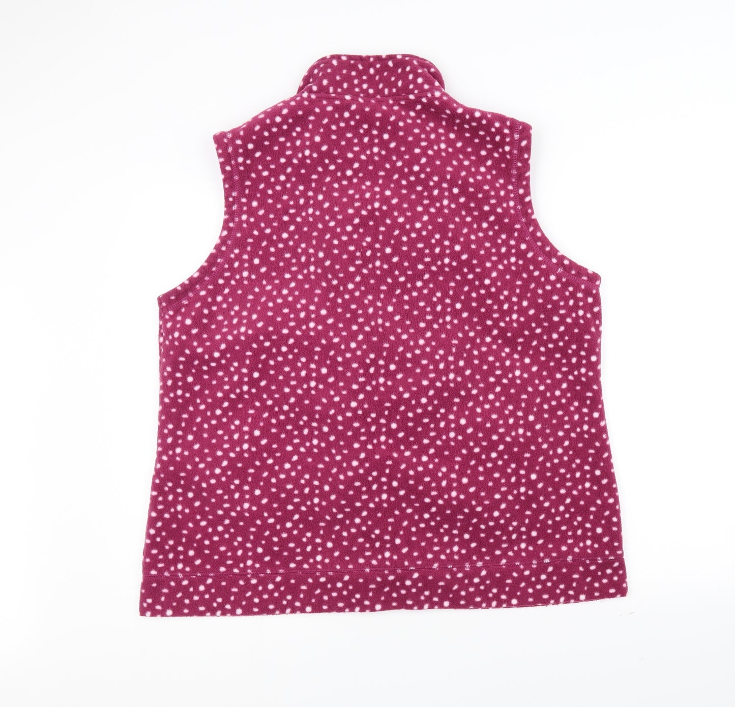 M&Co Womens Purple Polka Dot  Jacket  Size 22