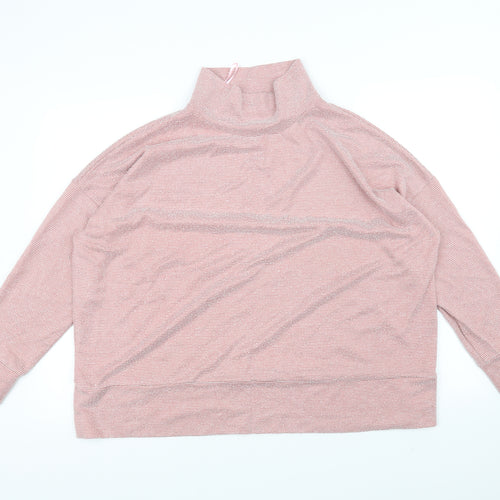 M&Co Womens Pink   Pullover Jumper Size 20