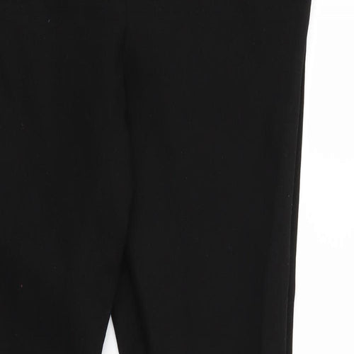 F&F Womens Black   Cropped Trousers Size 16 L24 in